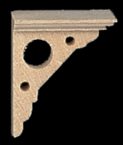 Dollhouse Miniature Victorian Eaves Bracket, 4/Pk